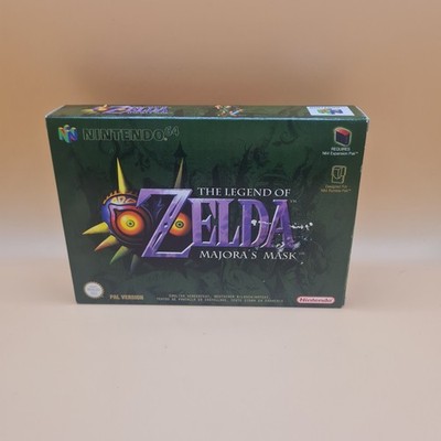 The Legend of Zelda Majora's Mask PAL OVP CIB Nintendo 64 N64 