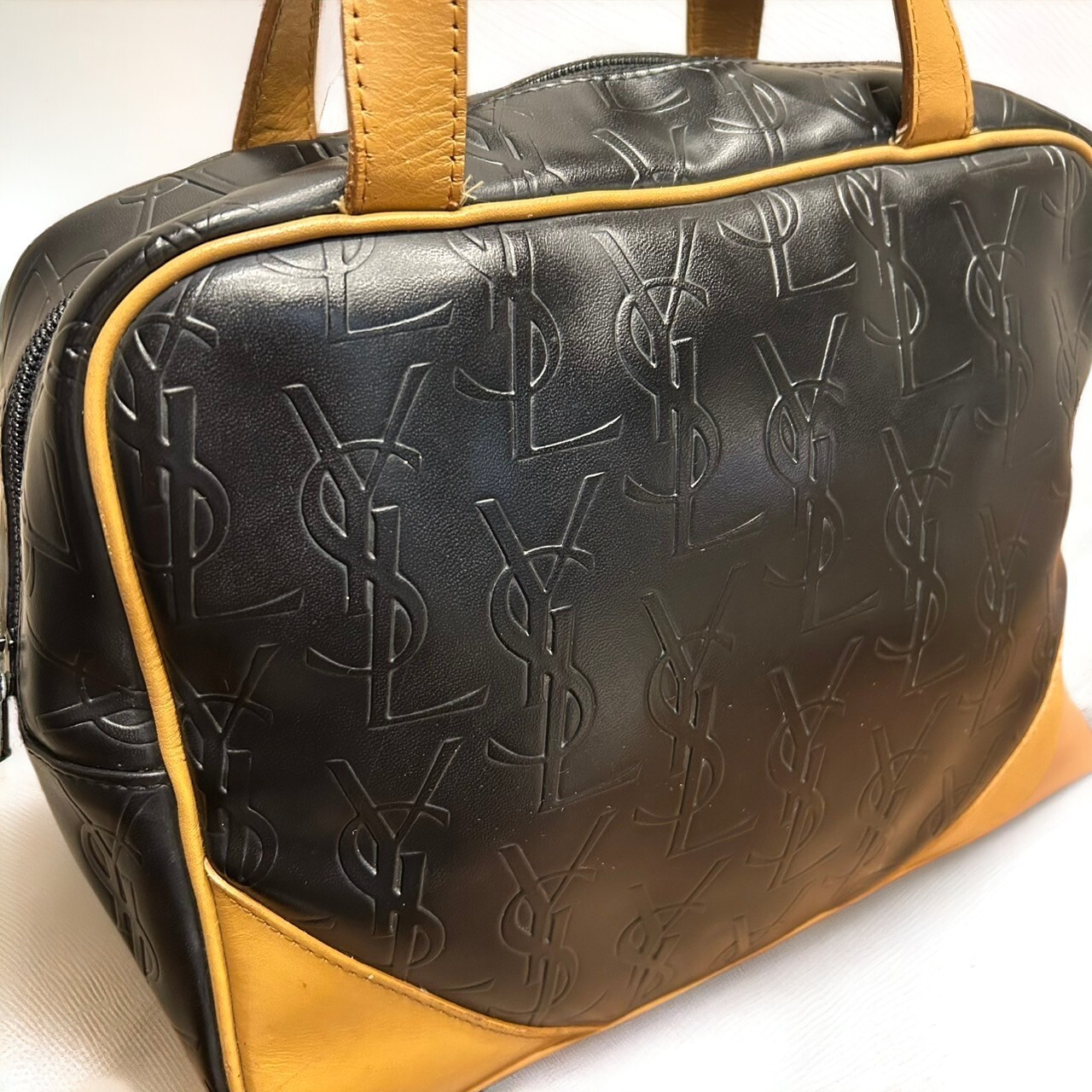 Yves Saint Laurent Borsa Tote Borsa a Mano in Pelle Autentica