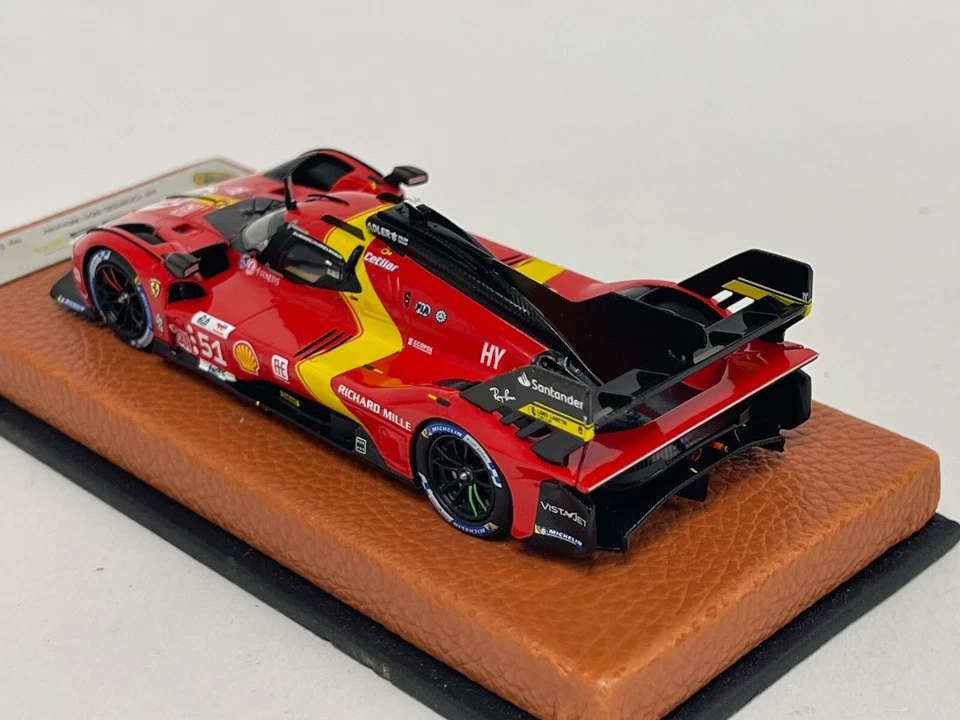1/43 Looksmart Ferrari 499P AF Corse Ganador 2023 24 H de LeMans LSLM162 Cuero Foto 2 de 4