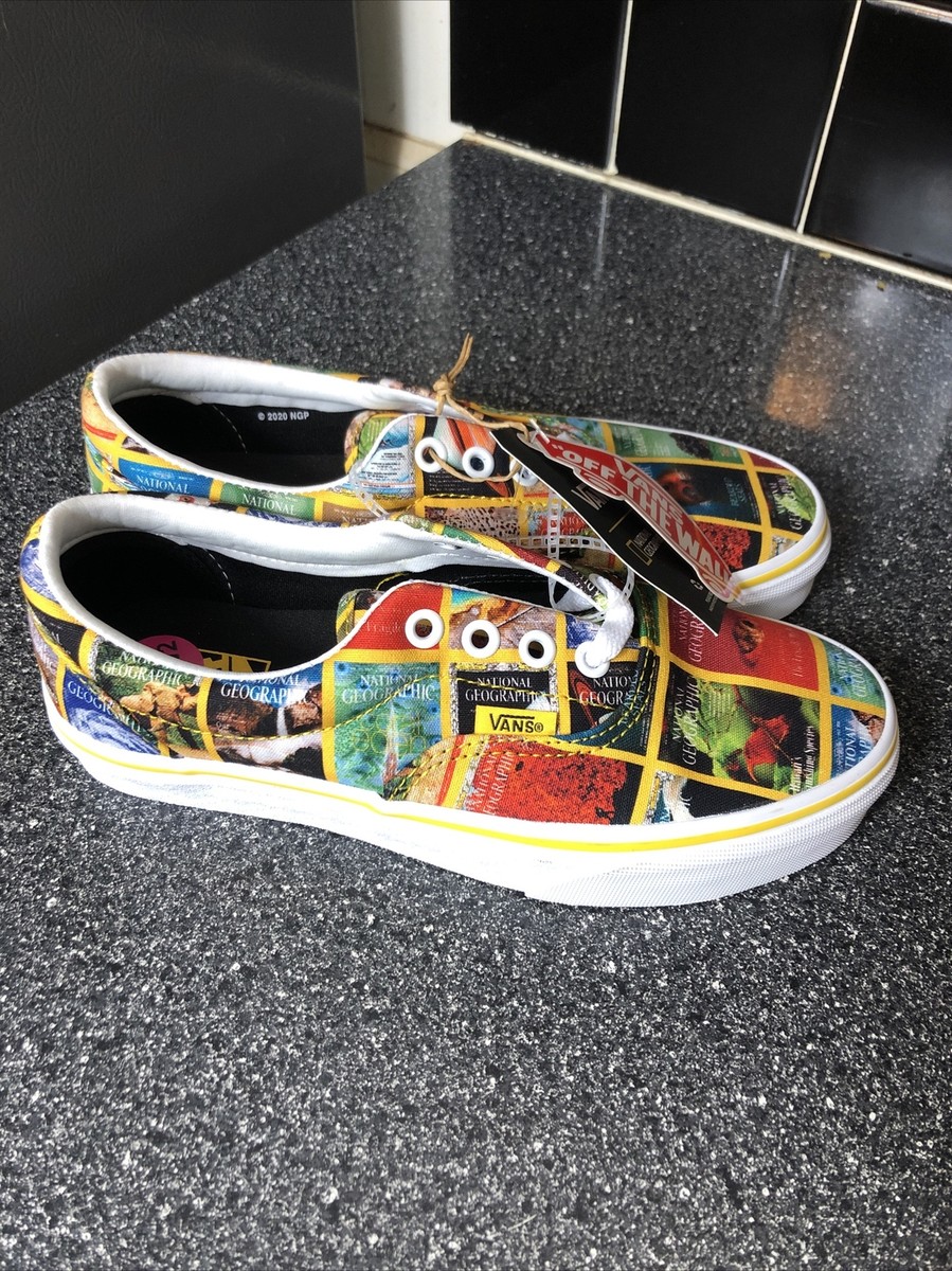 Vans x National Geographic Era Women's size 4.5 Mens Size 6 | eBay