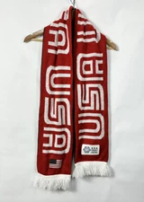 USA Olympic Official Torino 2006 Winter Games Collectible Team Scarf flag EUC