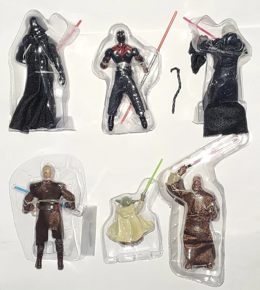 Star Wars JEDI vs SITH 3.75" Figure LOT of 6 Order 66 Blu-ray Commemorative - Image 2 of 4