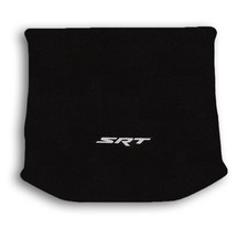 2011-2016 Jeep Grand Cherokee Srt - Black Velourtex Carpet Cargo Mat With Logo 2011-2016 Jeep Grand Cherokee Srt - Black Velourtex Carpet Cargo Mat With Logo