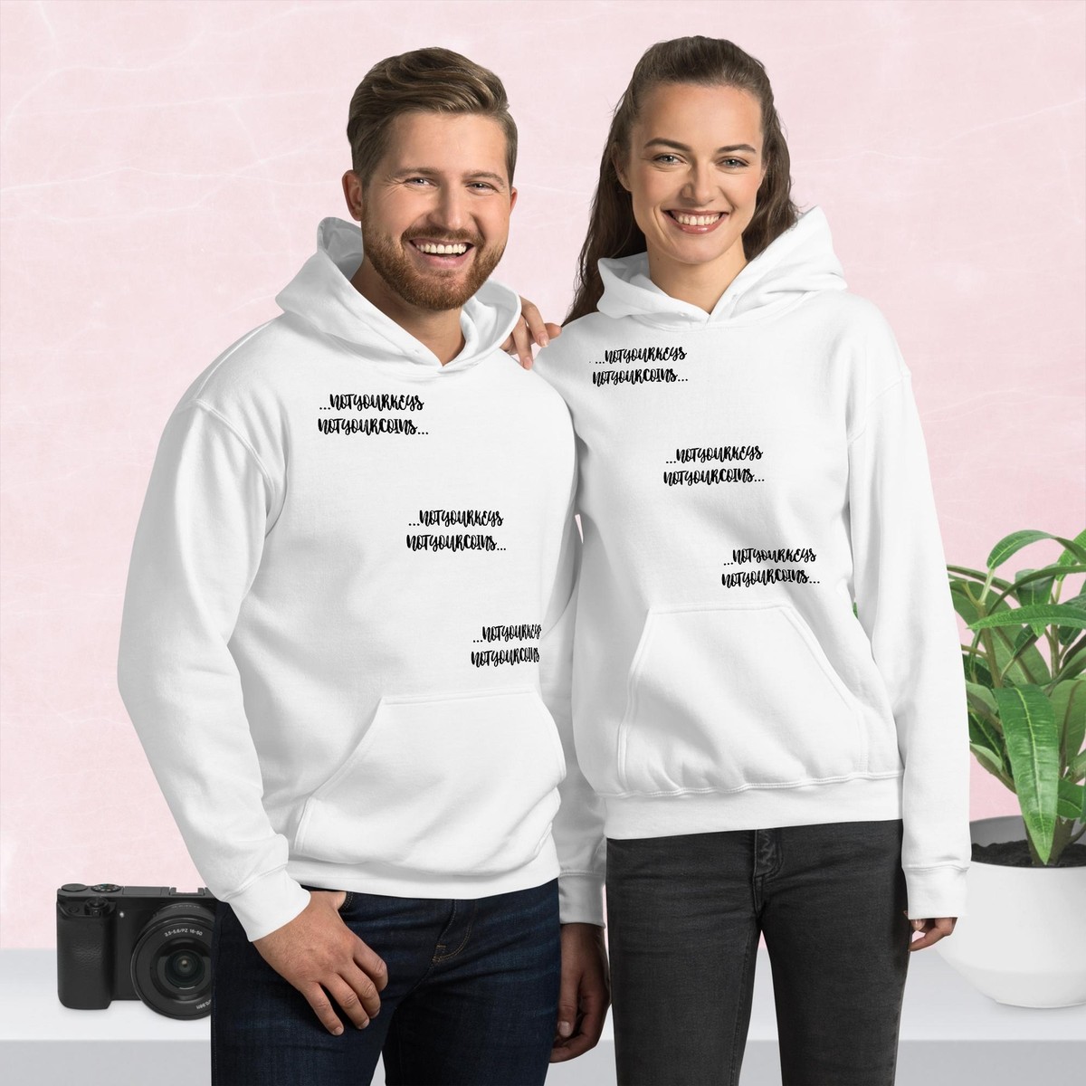 Unisex Hoodie Not your keys not your coins Hoodie for Crypto Lovers Men &  Women