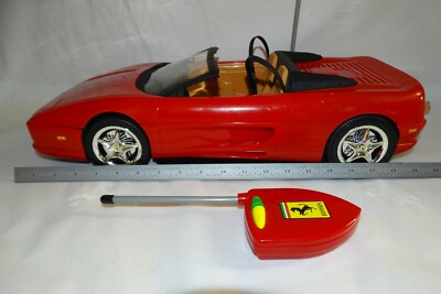 Big Barbie FERRARI F355 GTS Radio Controlled Red Convertible Big Barbie FERRARI F355 GTS Radio Controlled Red Convertible
