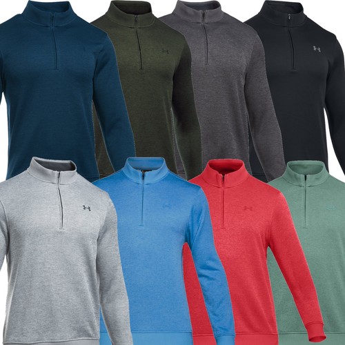 Under Armour Mens UA Storm Sweater Fleece 1/4 Zip Jumper Pullover eBay