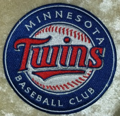 #ad #ad Minnesota Twins 3.5quot; Iron Sew On Embroidered Patch Free Tracking $4.95