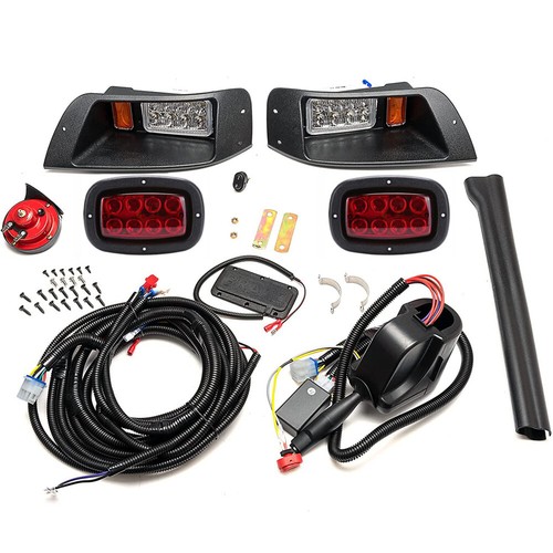 Club Car DS 93+ LED Deluxe Light Kit Turn Signals Brake Light Horn Street Legal eBay