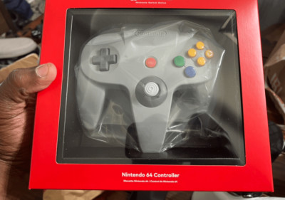 Nintendo Switch Online Nintendo 64 Controller Joystick Wireless Gray