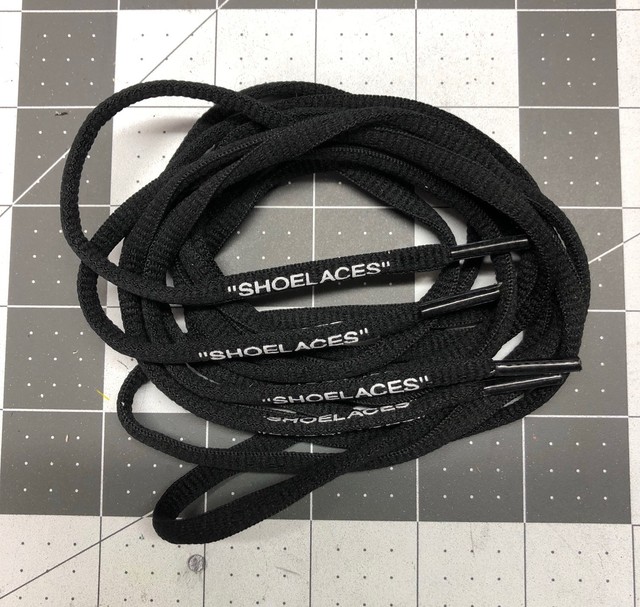 Off White Oval Replacement Shoelaces for Presto, Vapormax & More! (7 Colors) | eBay