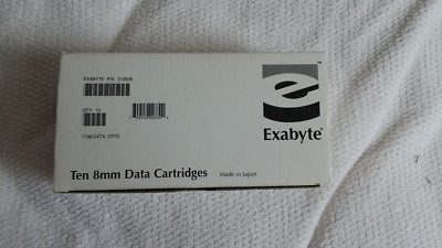 Exabyte 170m AME 8mm Data Cartridge for Mammoth Tape Drive Sealed Lot of Ten