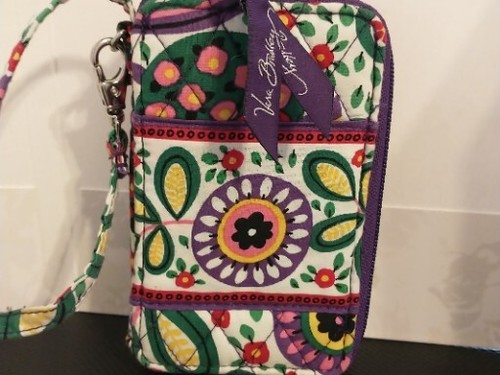 Vera Bradley Zip Closet & Front Snap Flap Viva la Vera Pattern NWOT - Picture 3 of 8