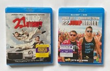 21 Jump Street  22 Jump Street Blu-ray - Both movies new and sealed in shrink