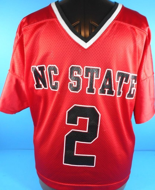NORTH CAROLINA STATE WOLFPACK 2 Vintage Football Jersey (L) MIDCUT eBay