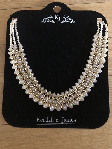 Collana Kendall & James beige e oro - Foto 2 di 8