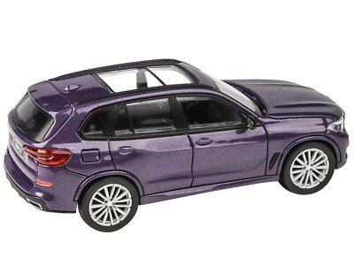 2018 BMW X5 DAYTONA VIOLET METALLIC 1/64 DIECAST MODEL CAR PARAGON