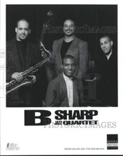 1995 Press Photo B Sharp Jazz Quartet, musical group - nop10876