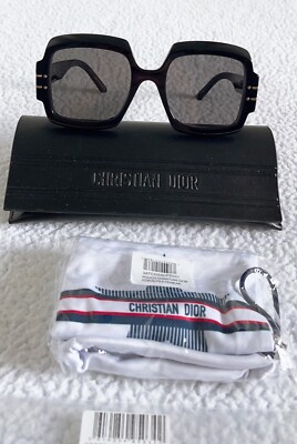 Christian Dior DiorSignature S1U 55mm Black Square Oversized
