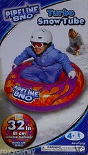 Aqua Leisure Pipeline Sno Turbo Snowtube Snow Tube Orange 32 inch NIB