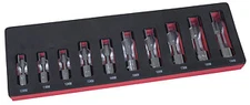 Lisle Corporation 12030 10 Piece 3/8" Drive Metric Flare Nut Socket Set