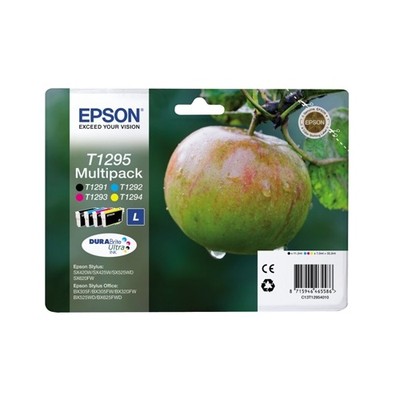 Original Epson T 1295 Tintenpatronen 4er Set Multipack C13T12954010 Angebot Top!