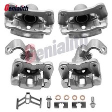 Front Rear Brake Calipers W Bracket Fits 2012-2015 Honda Civic 13-18 Acura Ilx Front Rear Brake Calipers W Bracket Fits 2012-2015 Honda Civic 13-18 Acura Ilx