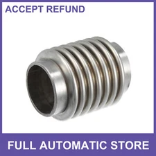 Universal Car Exhaust Flexible Pipe 1.5"x2.76" Exhaust Flex Bellow Connector NEW