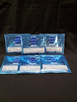 #ad L#x27;Oreal Quick Blue Powder Bleach Extra Strength 1 oz 6 Pack $19.99