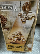 NOWOŚĆ w pudełku Rafineria Drewniany Beer Ponga Gra Składany blat stołu