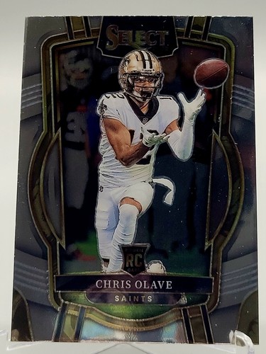 2022 SELECT CHRIS OLAVE CLUB LEVEL ROOKIE FOOTBALL CARD SAINTS NFL 229 Panini