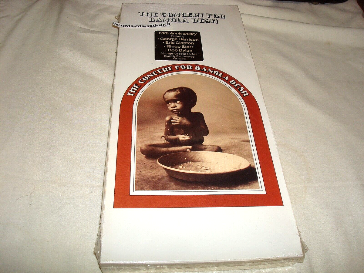 CONCERT For BANGLA DESH-1991 20th Annivers. long box-2 TAPES NEW