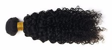 Virgin Brazilian Jerry Curl Human Hair One Bundle Sew In Hair Extension 5 Colors