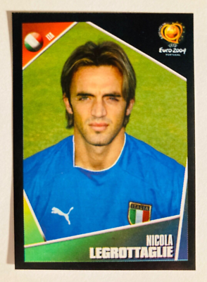 2004 Panini UEFA EURO Portugal # 227 Nicola Legrottaglie Italia