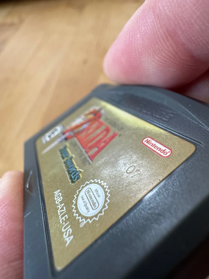 The Legend of Zelda: A Link To The Past and Four Swords GBA Completo Foto 3 de 4