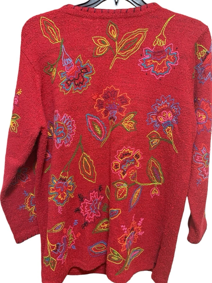 Design Options By Phillip And Jane Gordon Size Large Sweater Cardigan Foto 2 de 4