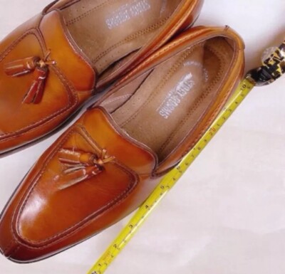Stacy Adams Donovan Leather Tassel Loafer Memory Foam Cognac  display picture 2