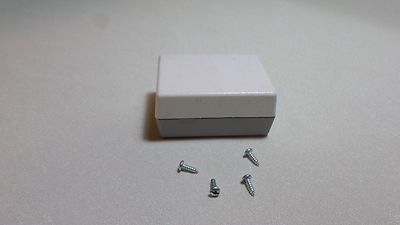 Lot of 4 Electronic Plastic Project Box Enclosure Unibox 110 2.75''x2''x1.38'' GRAY
