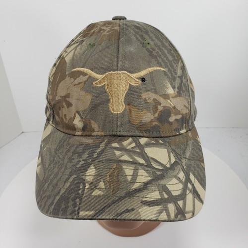 Vintage Texas Longhorns Hat Camo 