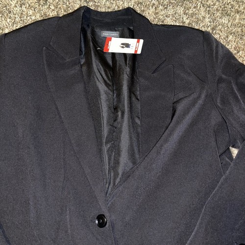 Vince Camuto Damen komplett gefüttert gepolstert Schulter Schlitz Rücken Langarm Blazer - Bild 5 von 8