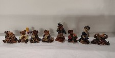 Boyds Bears lot of 8 figurines. All with boxes 1 special edition 