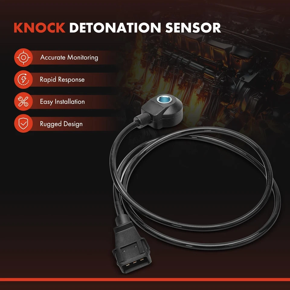Nuevo sensor de detonación de golpe de encendido para Audi A8 1997-1999 A8 Quattro V8 Quattro Foto 3 de 4