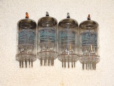 4 x 12ax7a Raytheon-Japan Tubes Strong Testing 1965 P6