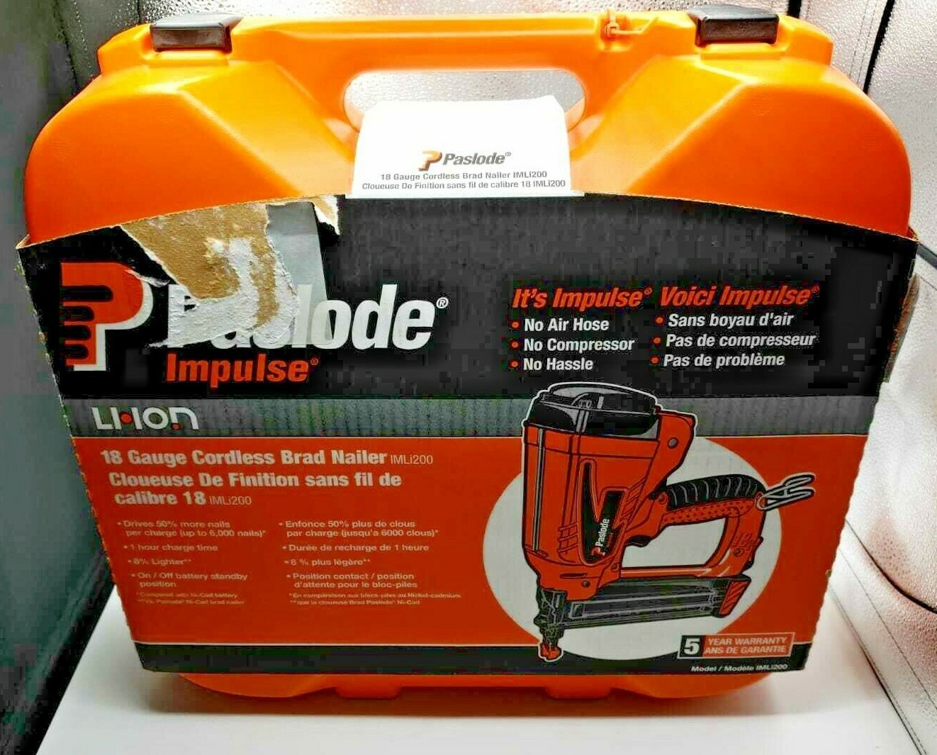 Cordless 18 Gauge Brad Nailer #903700 