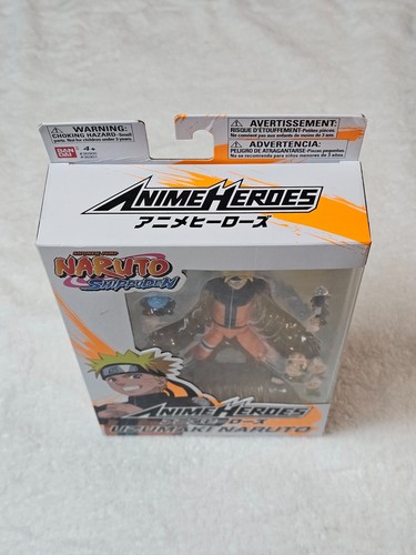 Anime Heroes UZUMAKI NARUTO Action Figure Bandai Shonen Jump Naruto Shippuden - Picture 4 of 6