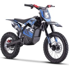 MotoTec 60v 2000w Pro Electric Dirt Bike Lithium...BLUE