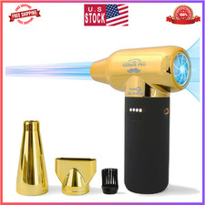 Compressed Air Electric Duster, 3-Gear Mini Jet Blower for PC, Office, Salon Use