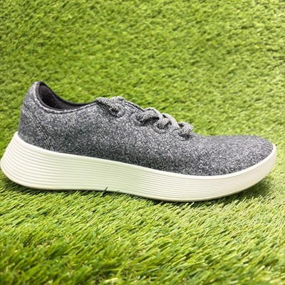 Allbirds Wool Runner 2 Mens Size 8.5 Gray White Athletic Running Shoes Sneakers