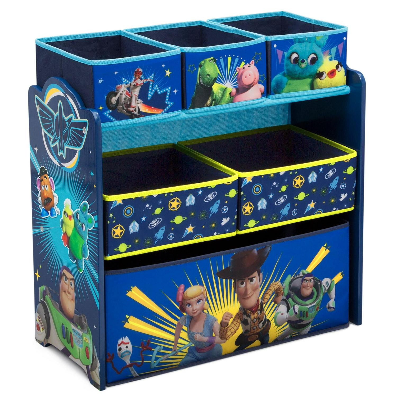 Storage Organizer 6-boxes Bins Toy Story 3 Tiers Reusable St