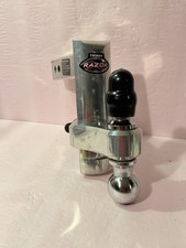Trimax Razor Premium Aluminum Adjustable Drop Hitch W Locking Ball Mount