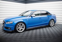 Maxton Design Seitenschweller Ansatz (Paar) V.4 Passend FüR Audi A4 / A4 S-Line